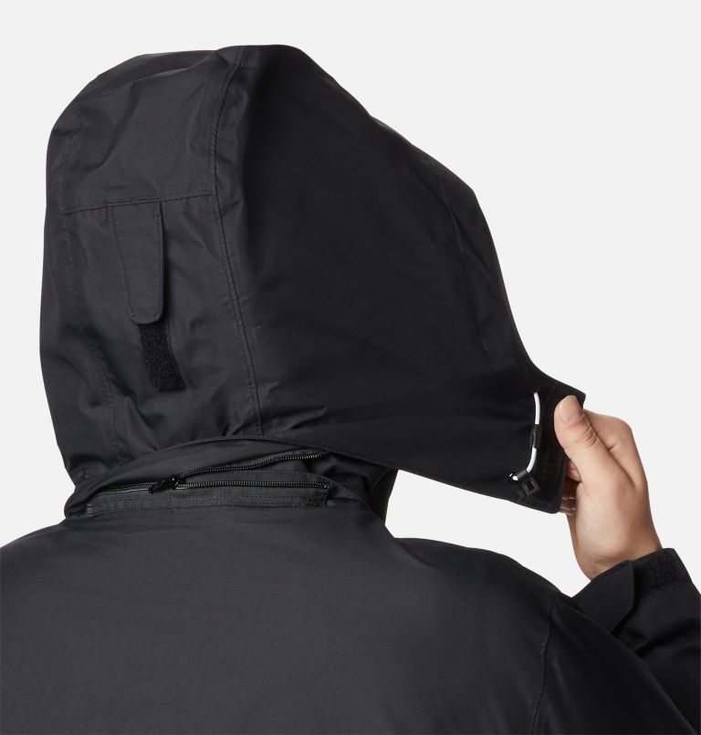 Women's Columbia Bugaboo II Interchange Fleece Jackets Black | Plus Size CA-K485A
